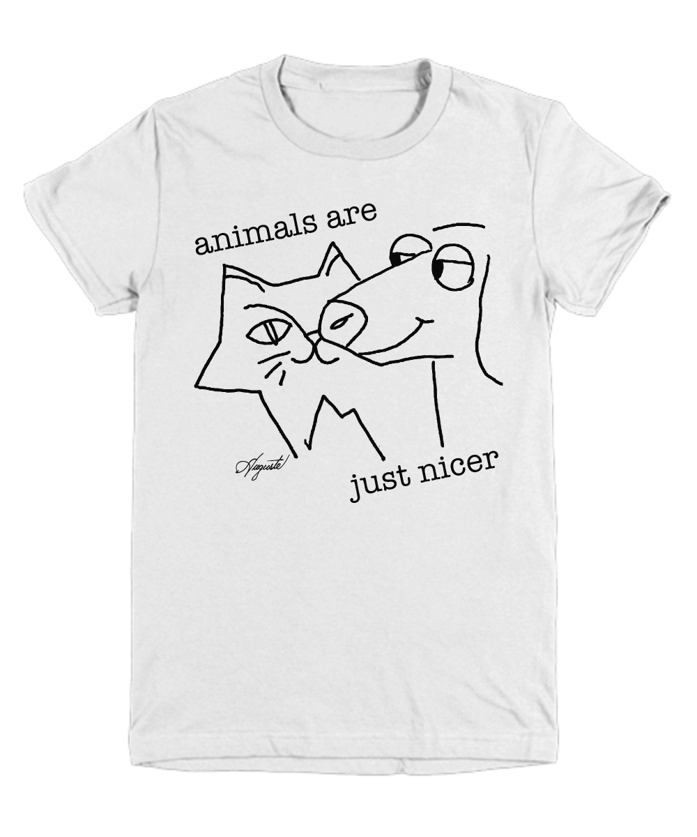 "Animals Are Just Nicer" Youth Tee