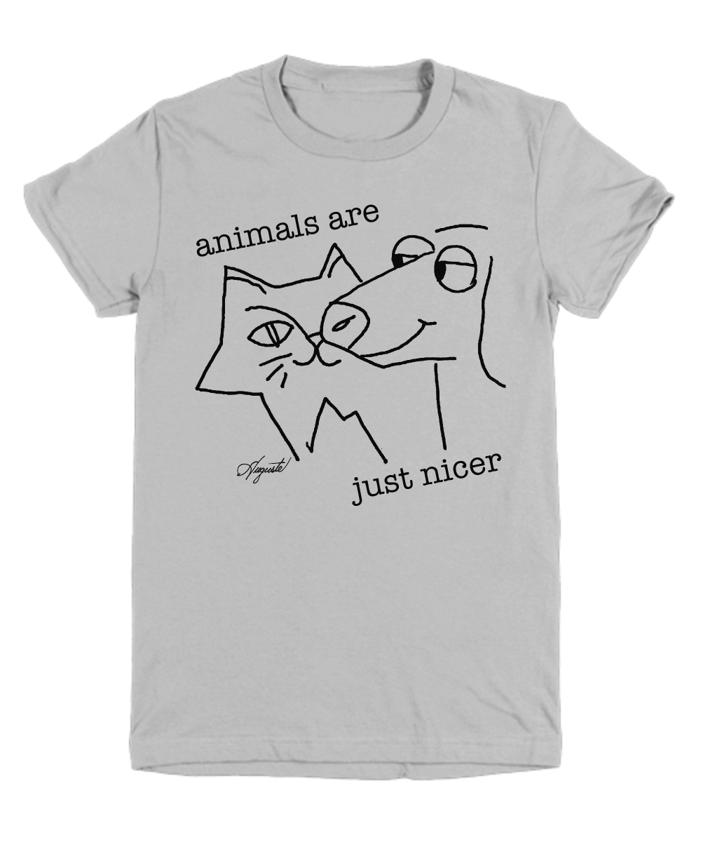 "Animals Are Just Nicer" Youth Tee