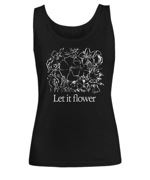 "Let It Flower" Women's Tank