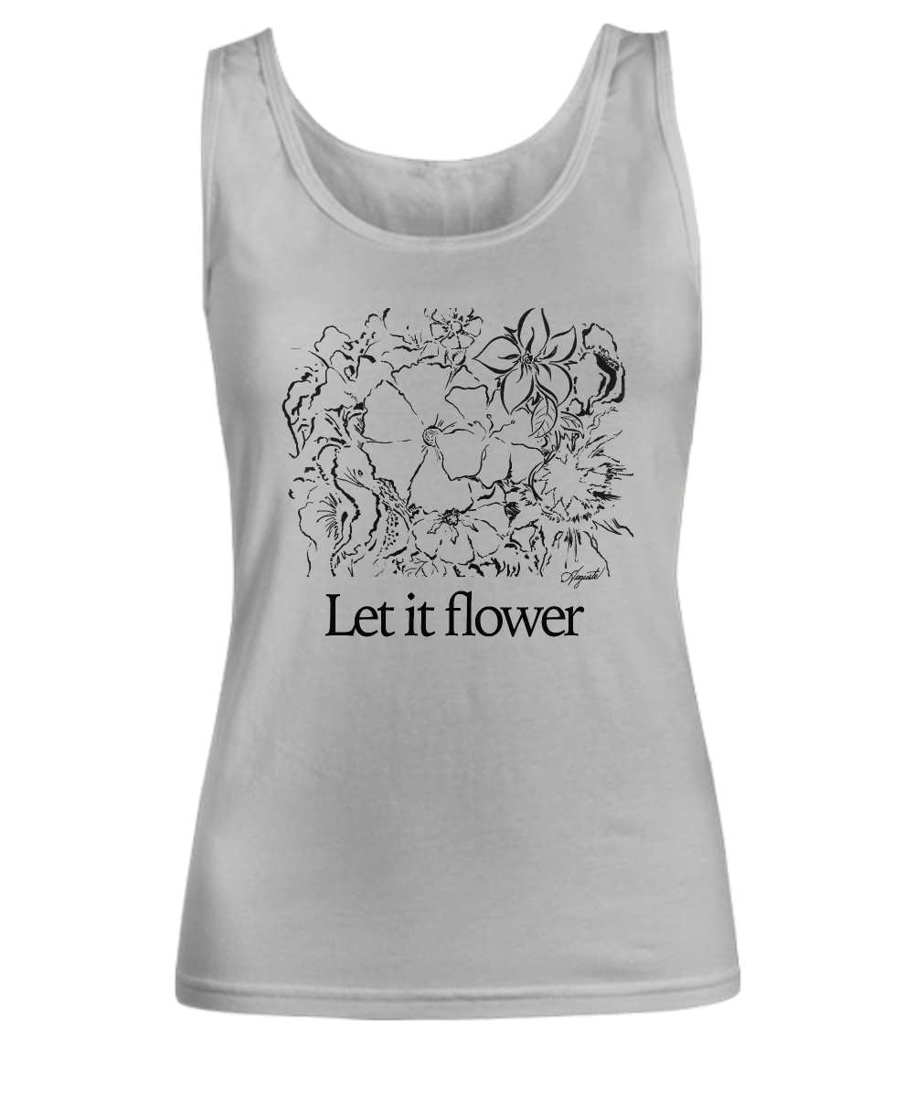 "Let It Flower" Women's Tank