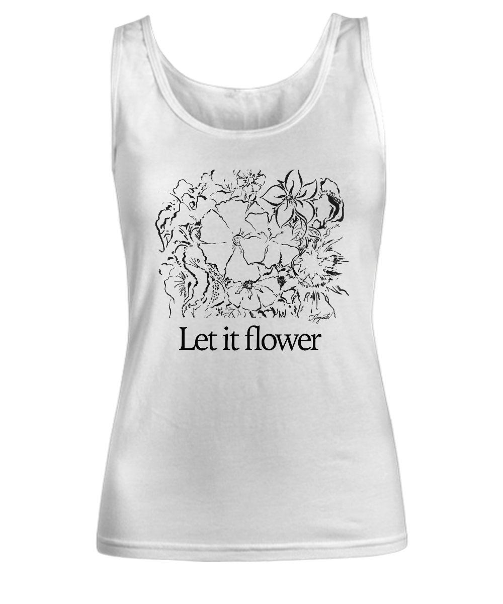 "Let It Flower" Women's Tank