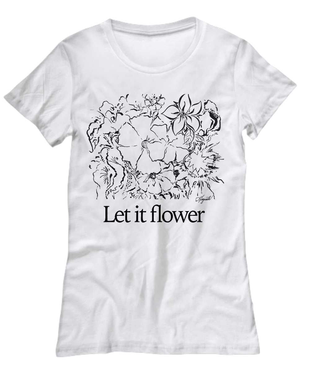 "Let It Flower" Women's Tee