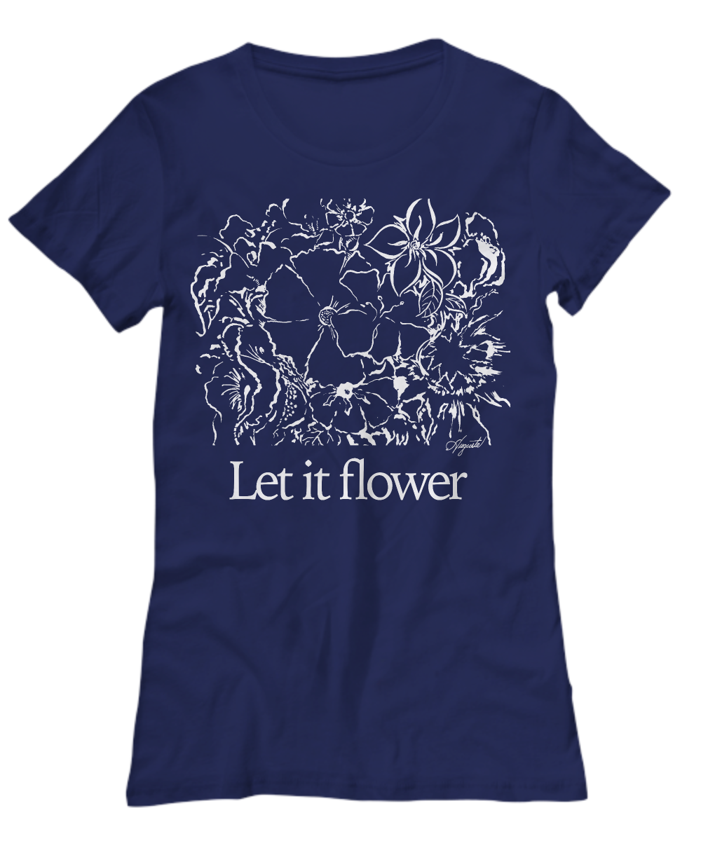 "Let It Flower" Women's Tee