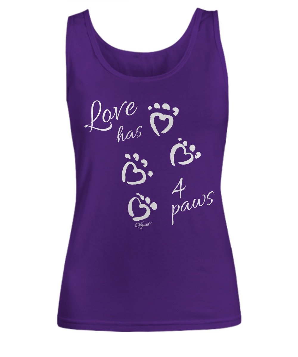 T-Shirt LOVE HAS 4 PAWS, by Auguste