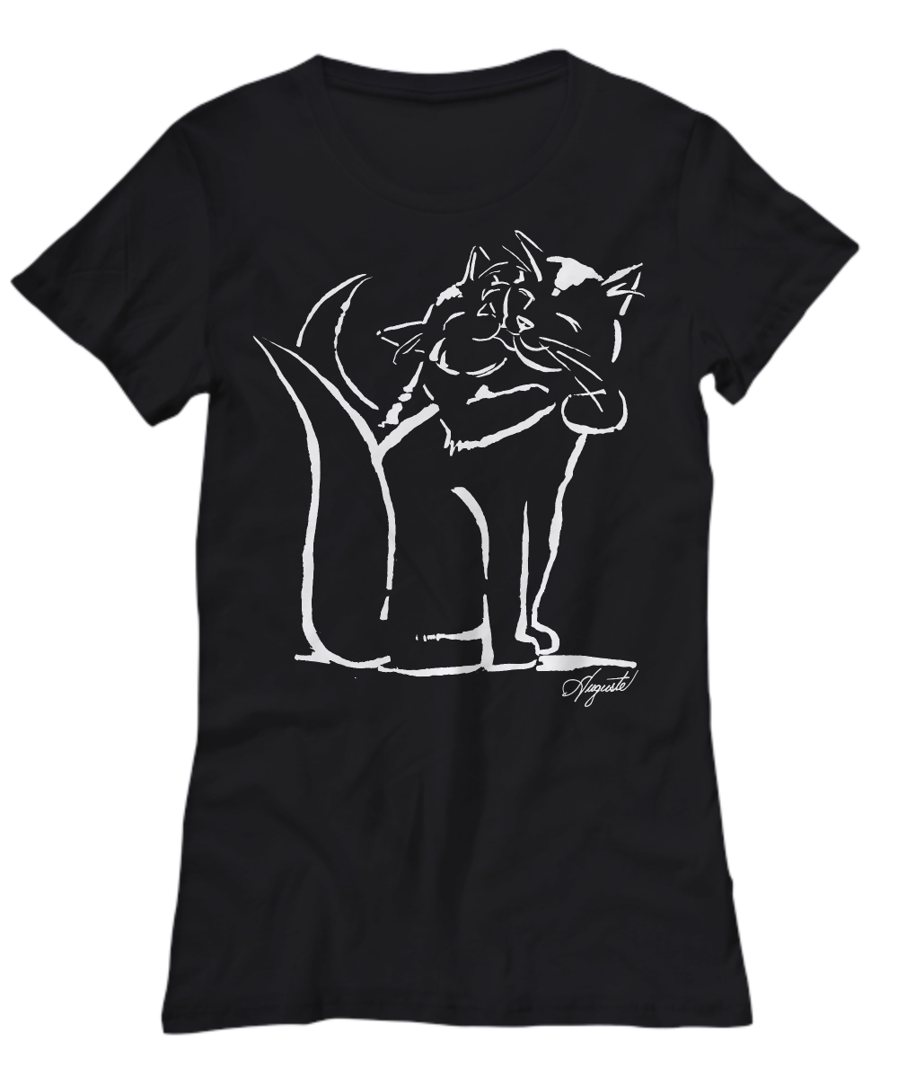 T-Shirt CATS R LOVE, by Auguste