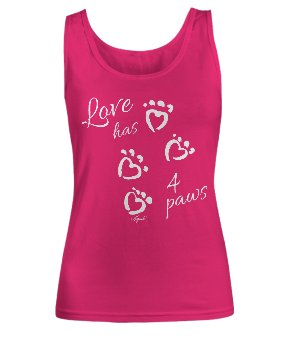 T-Shirt LOVE HAS 4 PAWS, by Auguste