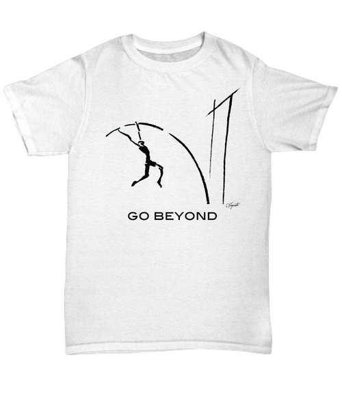 T-Shirt GO BEYOND, by Auguste