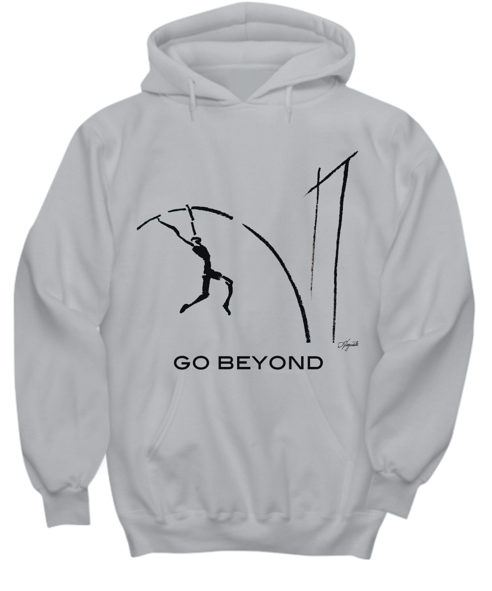 Hoodie GO BEYOND, by Auguste