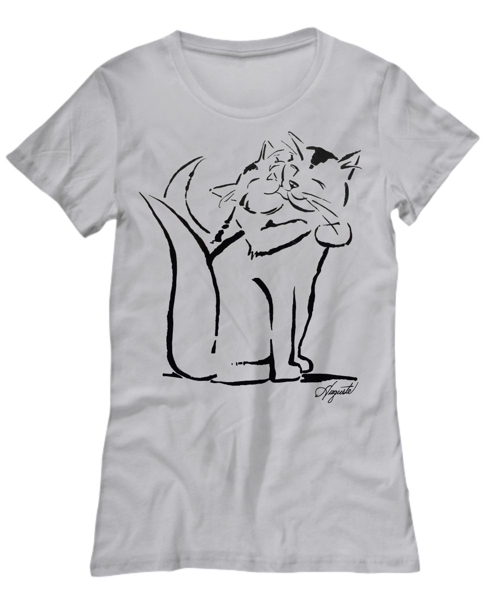 T-Shirt CATS R LOVE, by Auguste