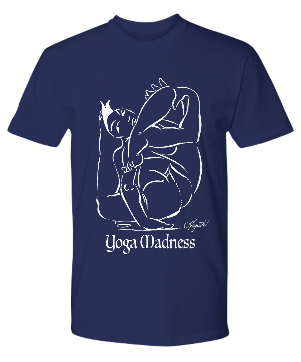 T-Shirt YOGA MADNESS, by Auguste