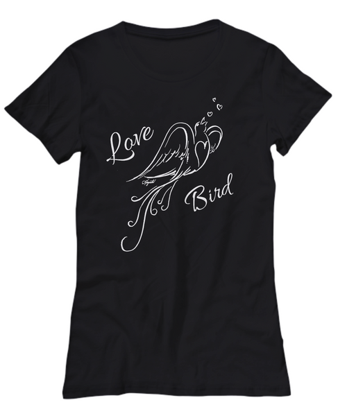 T-Shirt LOVE BIRD, by Auguste