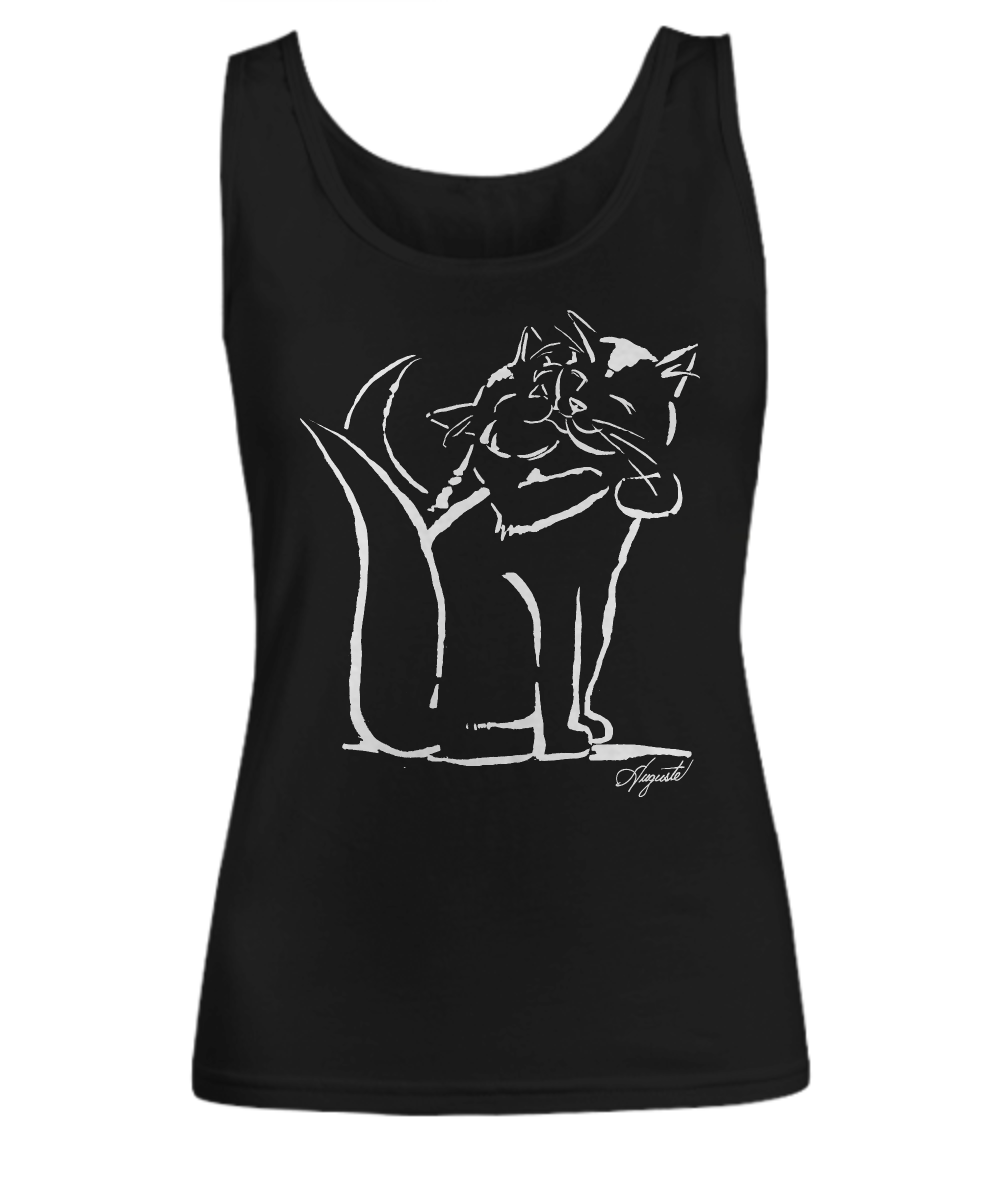 Women's tank CATS R LOVE, by Auguste