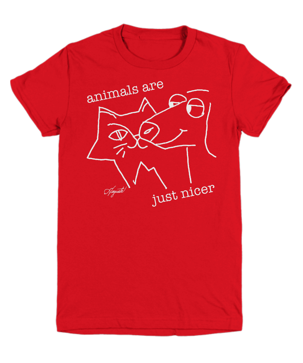 "Animals Are Just Nicer" Youth Tee