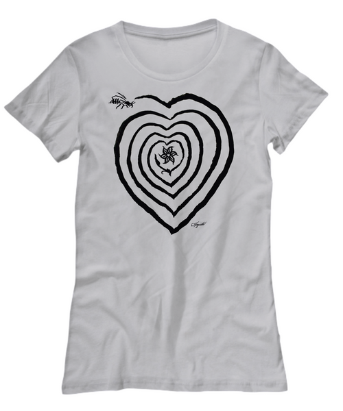 T-Shirt HEART OF LOVE, by Auguste