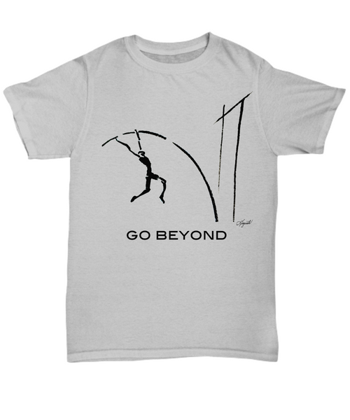 T-Shirt GO BEYOND, by Auguste