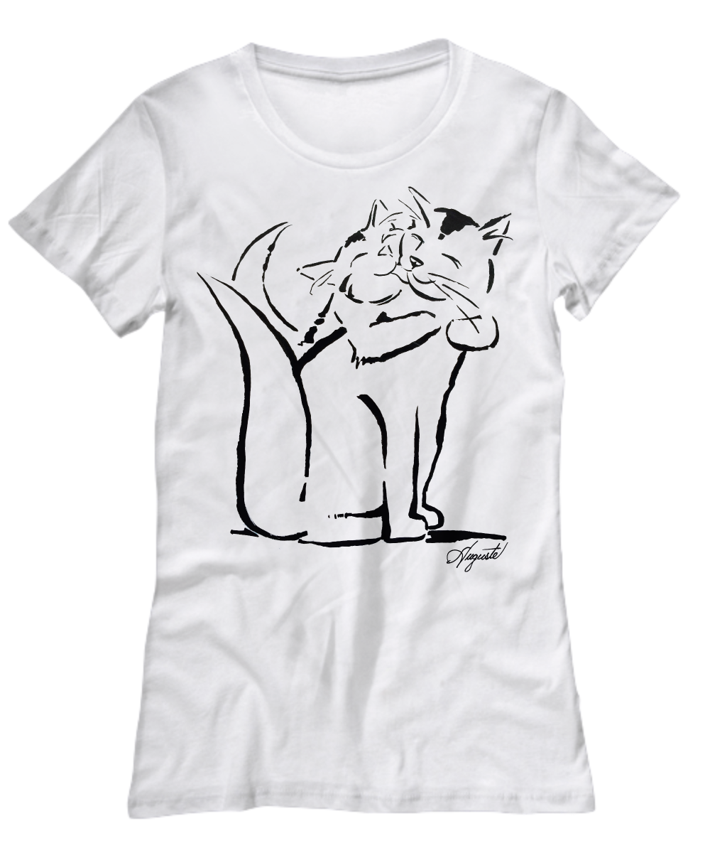 T-Shirt CATS R LOVE, by Auguste