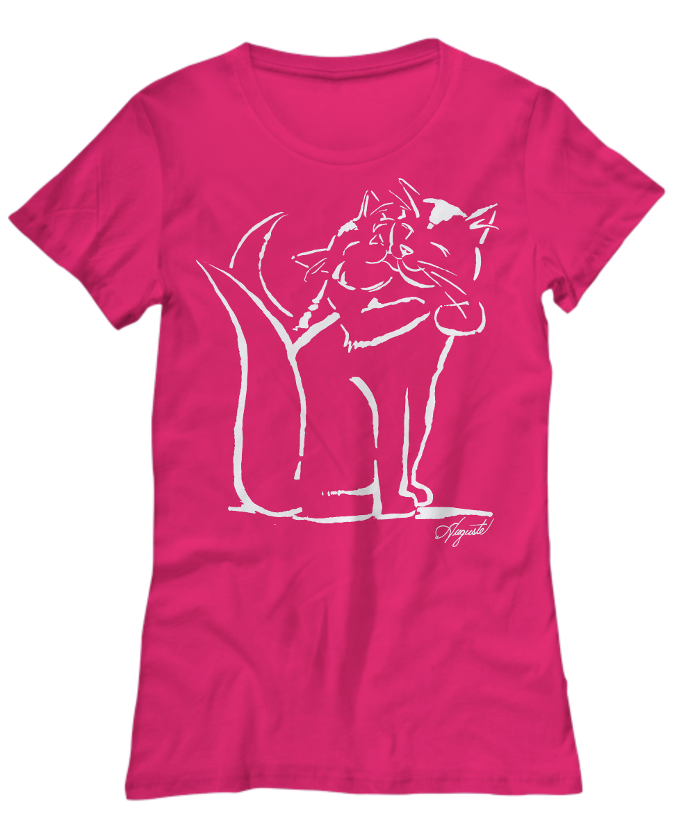 T-Shirt CATS R LOVE, by Auguste