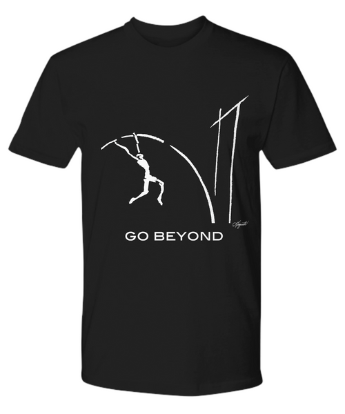 T-Shirt GO BEYOND, by Auguste